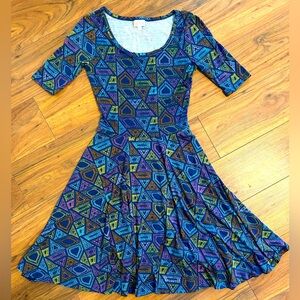 LuLaRoe Nicole dress. XS